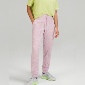 Lululemon pink lined Joggers